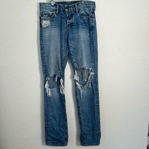 Abercrombie & Fitch Distressed Men’s Slim Jeans. Size 30x36